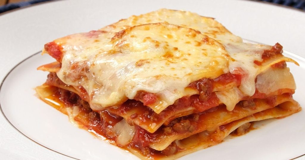 Lasanha à bolonhesa