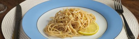 Macarrão em Infusão de Limão com Provolone