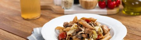 Macarrão Pena ao Molho Oriental