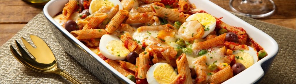Macarrão português de forno