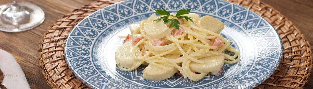 Macarrão Sem Glúten Com Pupunha