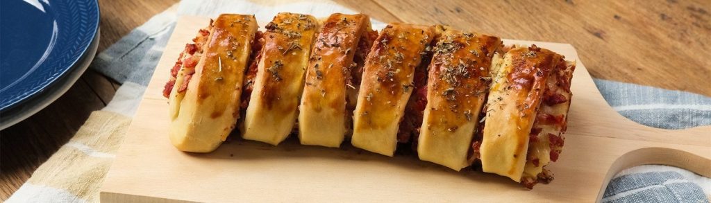 Pão Caseiro Recheado