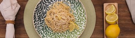 Pasta al limone cremosa