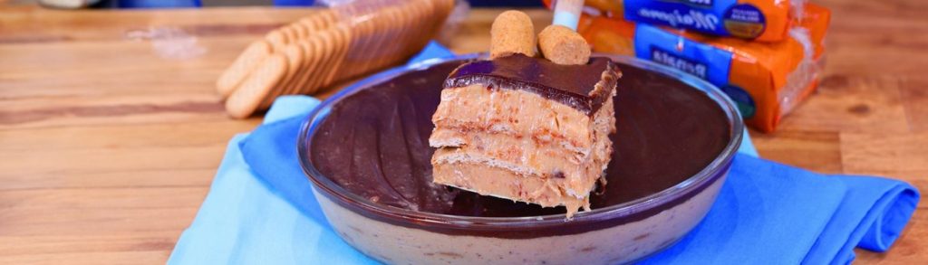 Pavê de Paçoca com Chocolate