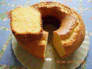 Bolo de Fubá de Liquidificador