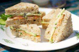 Sanduíche Australiano, Roseville tea sandwiches