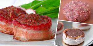 Receita de Medalhão de Carne Moída