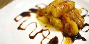 Receita de Banana Flambada
