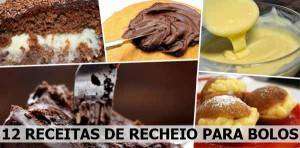 12 Receitas de Recheio Para Bolos
