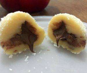 Brigadeiro de Leite Ninho Recheado com Nutella