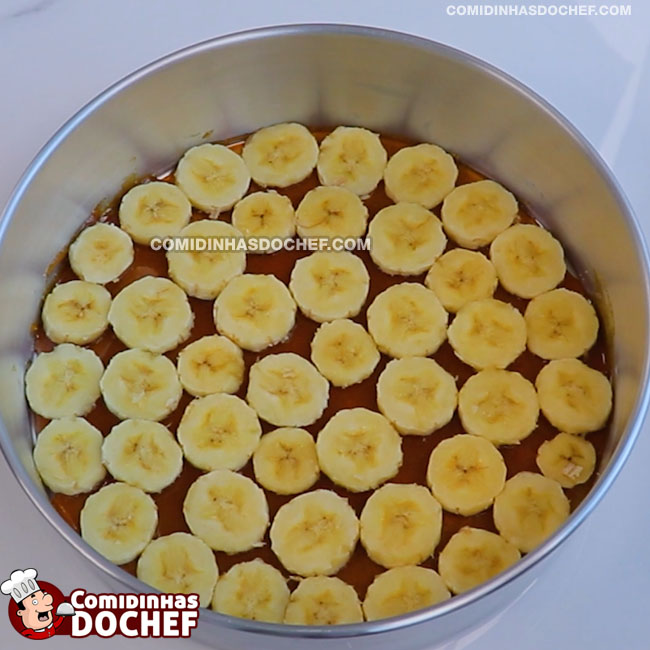 Bolo de Banana - Comidinhas do Chef