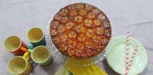 Receita de Bolo de Banana Caramelado
