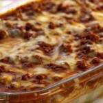 Receita de Polenta à Bolonhesa