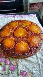 Bolo de Abacaxi Caramelizado