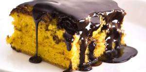 Bolo de Cenoura de Micro-ondas