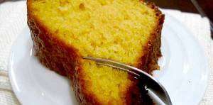 Bolo de Laranja com Casca