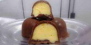 Bombom Trufa de Mousse de Maracujá