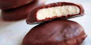 Bolacha de Chocolate com Recheio de Hortelã