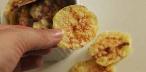 Batata Chips de Micro-ondas