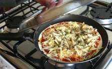 Receita de Pizza de Frigideira
