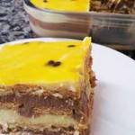 Pave de Chocolate com Maracuja