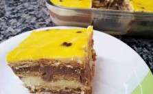 Pave de Chocolate com Maracuja