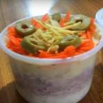 Bolo Salgado no Potinho