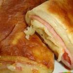 Enroladinho de Presunto e Queijo