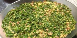 Farofa de Couve