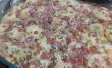 Batata de Forno com Frango Rápida