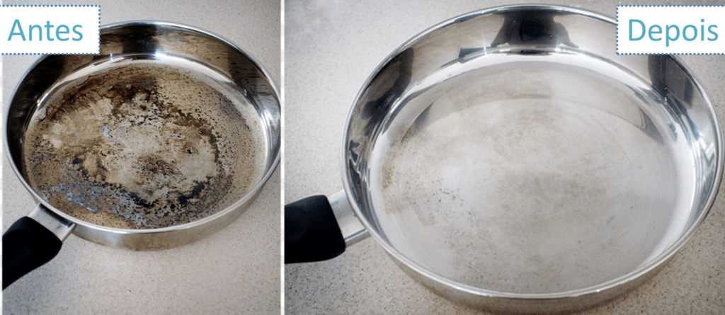 Como Limpar Panelas e Frigideira Queimada