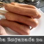 Salsicha Empanada no Palito