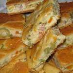Torta de Legumes com Frios