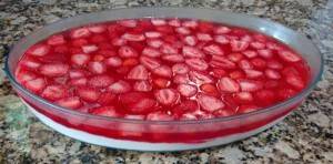 Sobremesa de Morango Simples