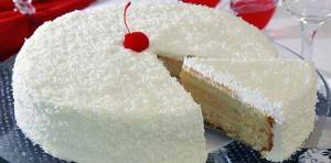 Bolo Gelado de Coco