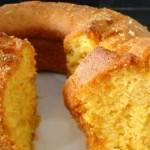 Bolo de Laranja de Liquidificador