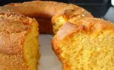 Bolo de Laranja de Liquidificador