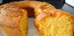 Bolo de Laranja de Liquidificador