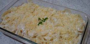 Macarrão com Molho Branco