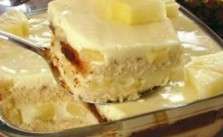 Pavê Gelado de Abacaxi
