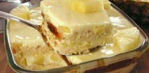 Pavê Gelado de Abacaxi