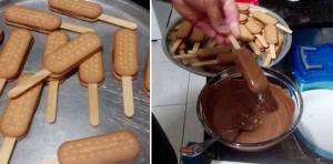 Pirulito de Biscoito Para Festa Infantil