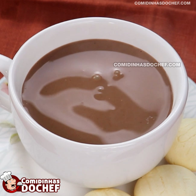 Receita de Chocolate Quente Bem Cremoso - Passo 4