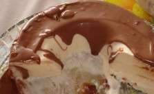 Sorvete Maria-mole com Ganache