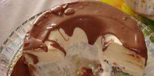 Sorvete Maria-mole com Ganache