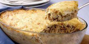 Gratinado de Batata e Frango