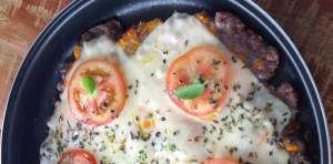 Pizza de Carne Moída