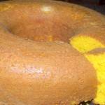 Receita de Bolo de Cenoura com Suco de Laranja