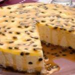 Receita de Torta-Mousse de Maracujá