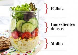 Como Fazer Salada no Pote